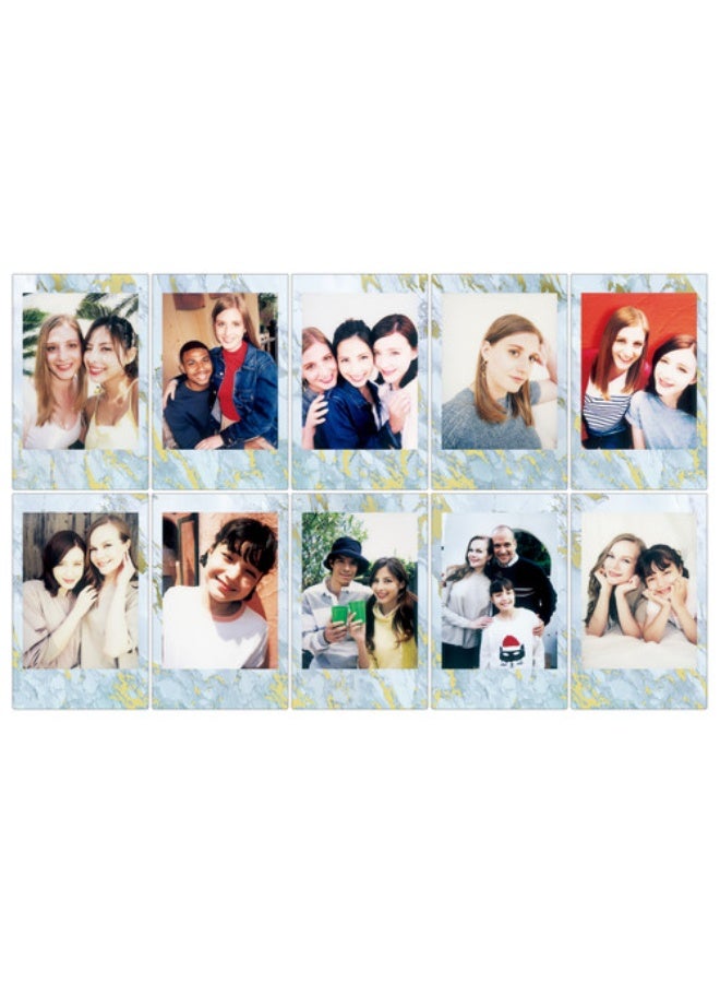 إنستاكس FUJIFILM Instax mini Blue Marble Film {10 Exposures} - Image 5